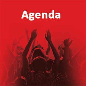 Visuel agenda carré rouge