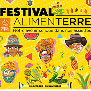 Affiche festival Alimenterre 2023