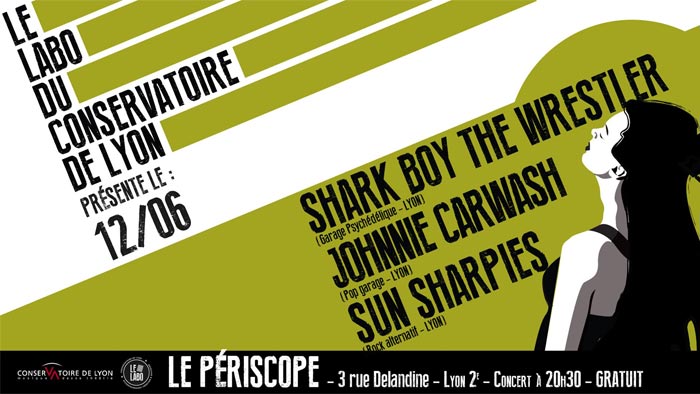 Le Labo du Conso : SunSharpies + Shark Boy The Wrestler + Johnnie Carwash